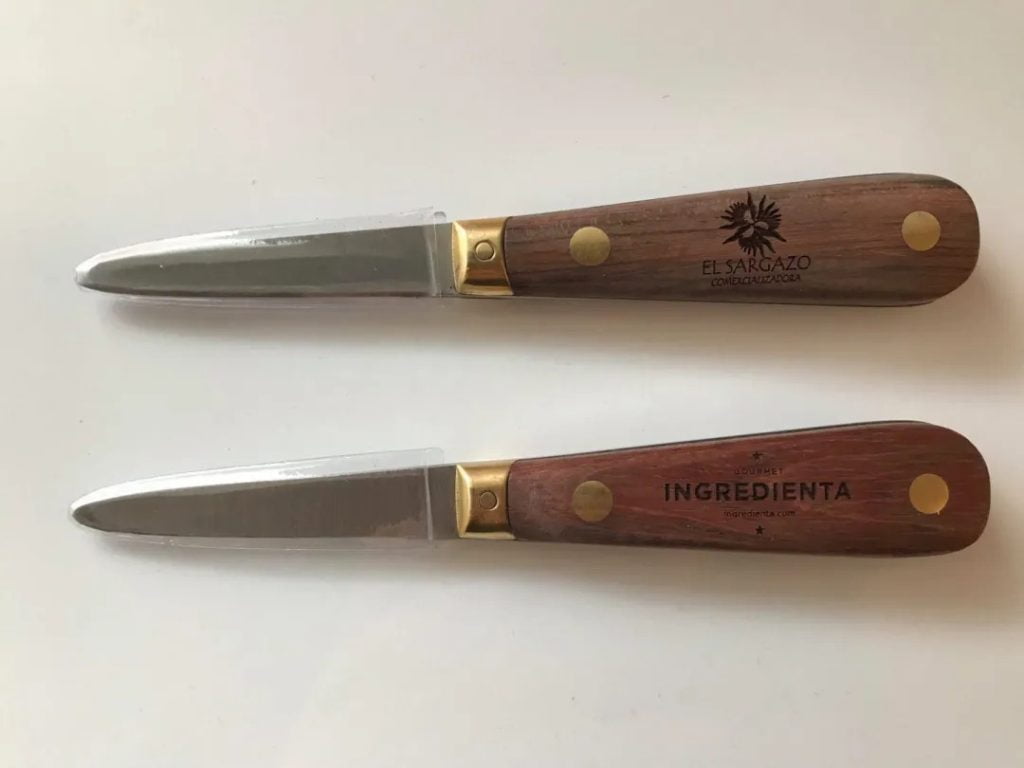Personalize your new wood oyster knives
